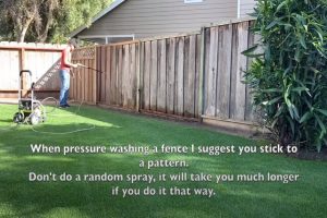 Burnaby Pressure Washing Residential Fence