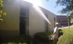 Burnaby Pressure Washing commercial building