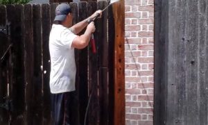 Burnaby Pressure Washing fence pressure cleaning