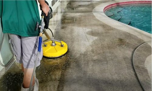 Burnaby Pressure Washing pool patio